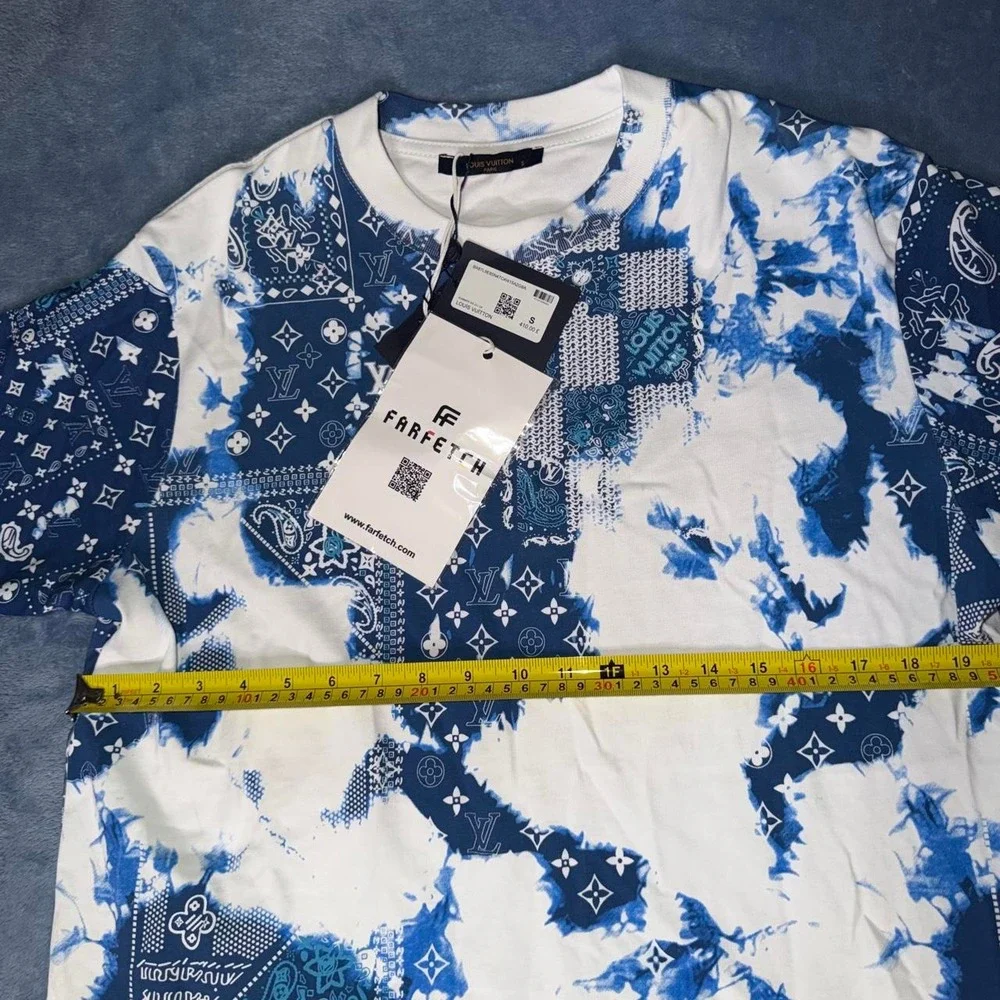 Louis Vuitton Men's Blue/White monogram